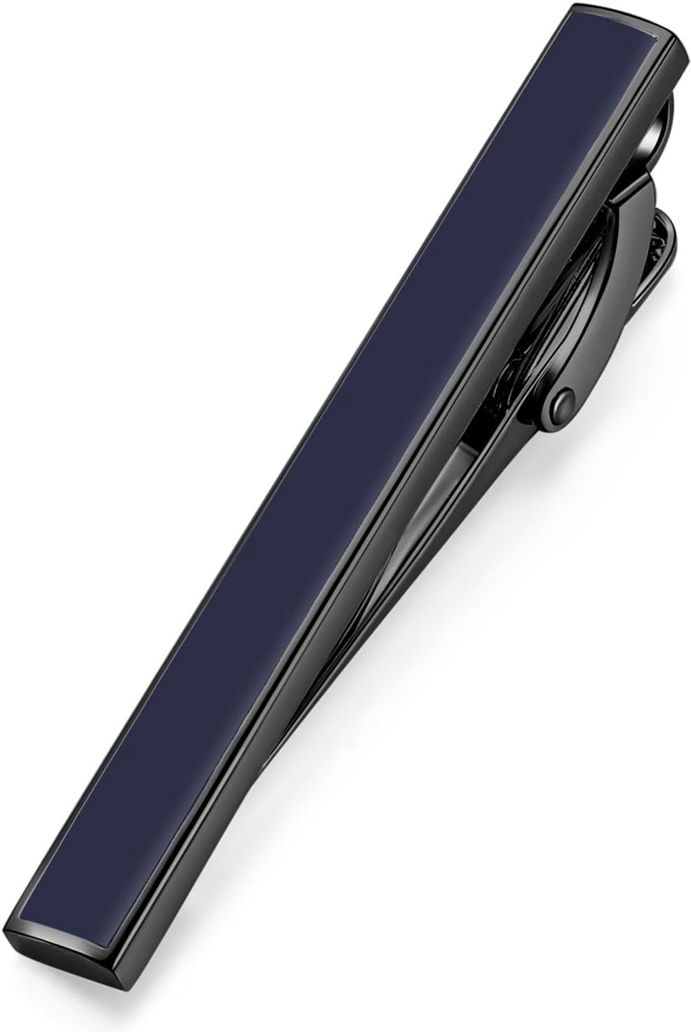 Stropdasclip 5cm/5.3cm/6cm - Hoogwaardige materialen - Navy blauw - Voor een stijlvolle uitstraling - Vemera