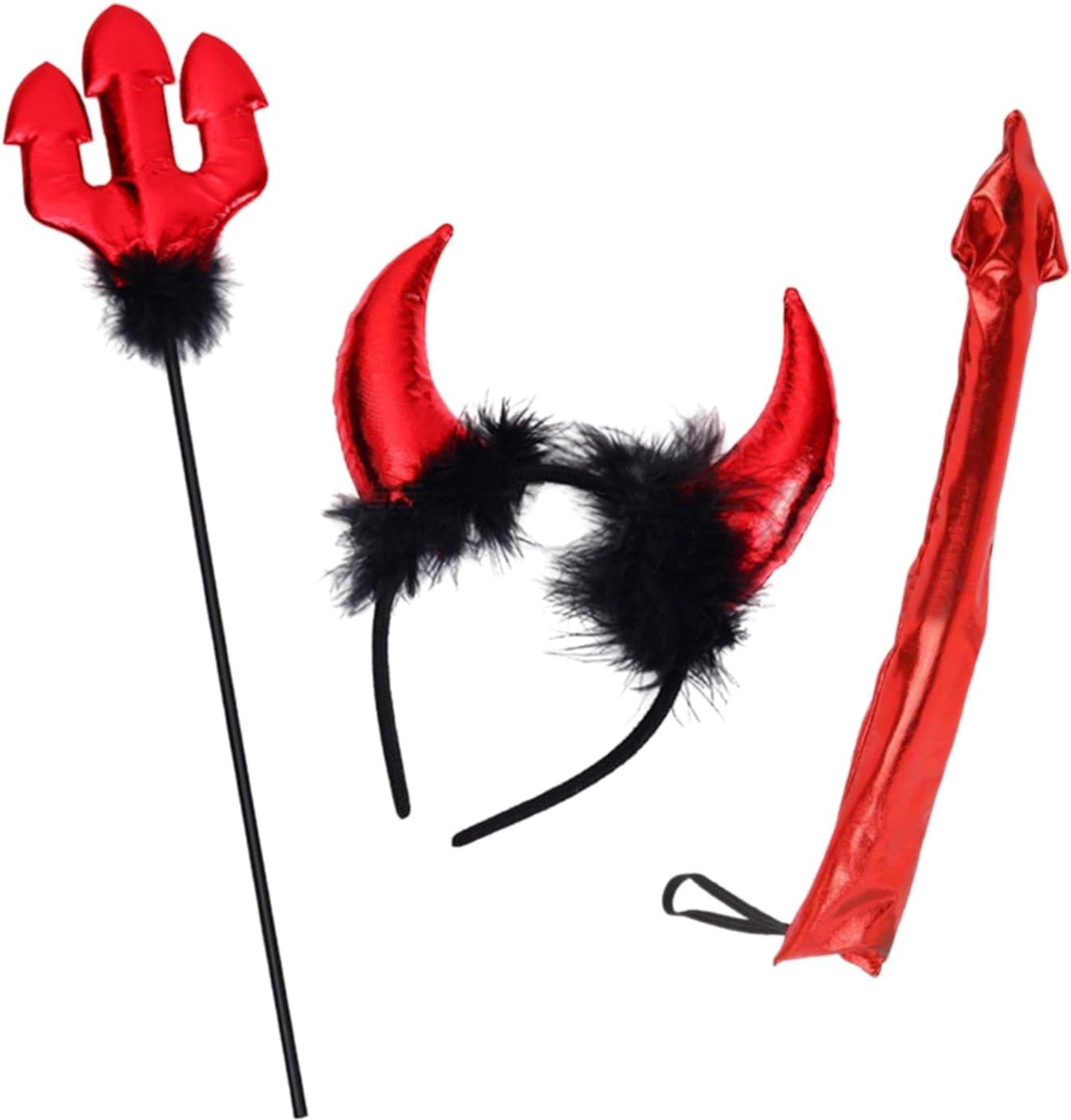 Duivelskostuum voor dames, Halloween duivel, hoofdband