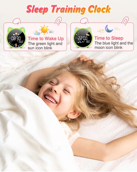 Kinder Alarmsysteem met Nachtlamp en Slaaptrainer — afbeelding 5