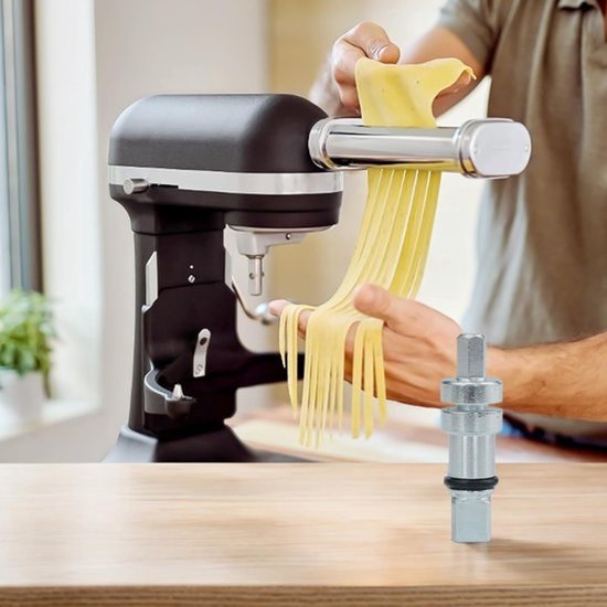 Schachtkoppeling - Koppeling voor pasta-opzetstuk - Zelf pasta maken - Schuifschachttechnologie - 5 x 2 x 2 cm — afbeelding 2