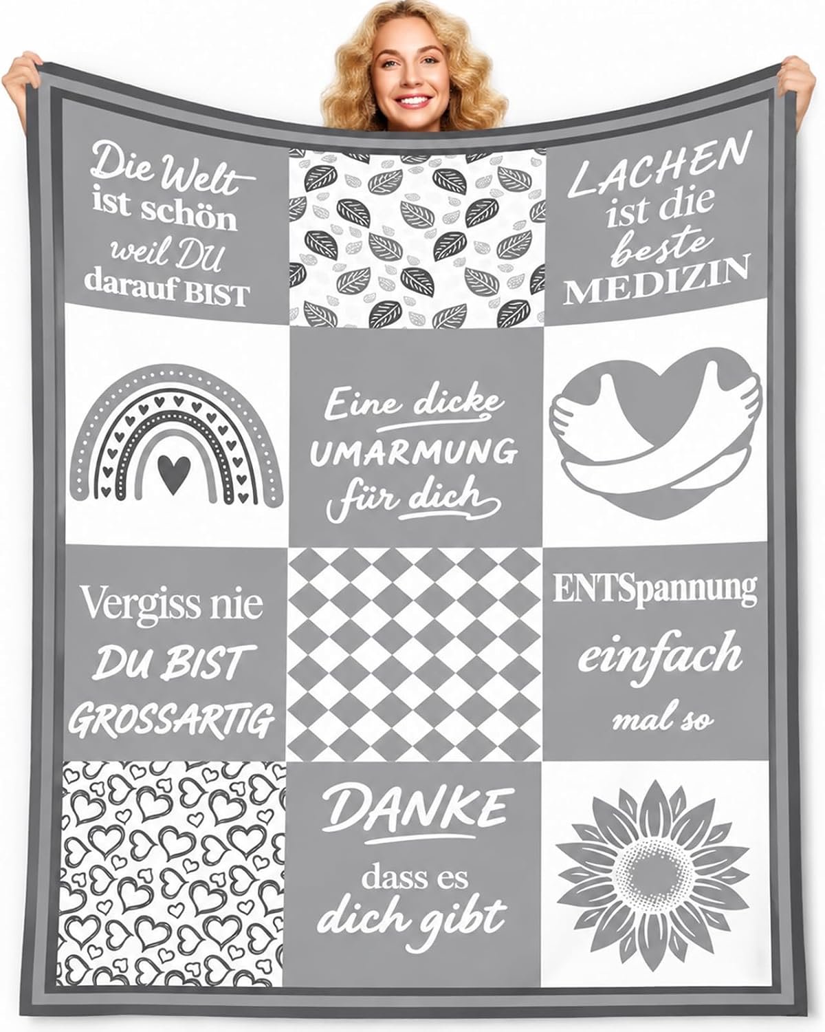 Cadeaus voor vriendin, knuffeldeken, cadeau voor vriendin