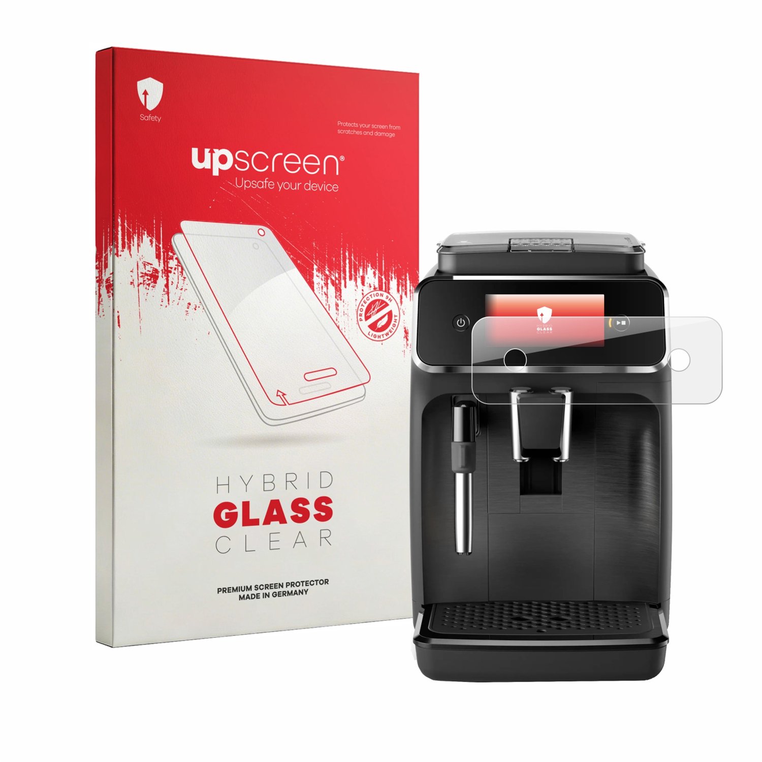 upscreen - Screenprotector voor Philips Panarello 2200 - Folie Beschermfolie Beschermglas transparant