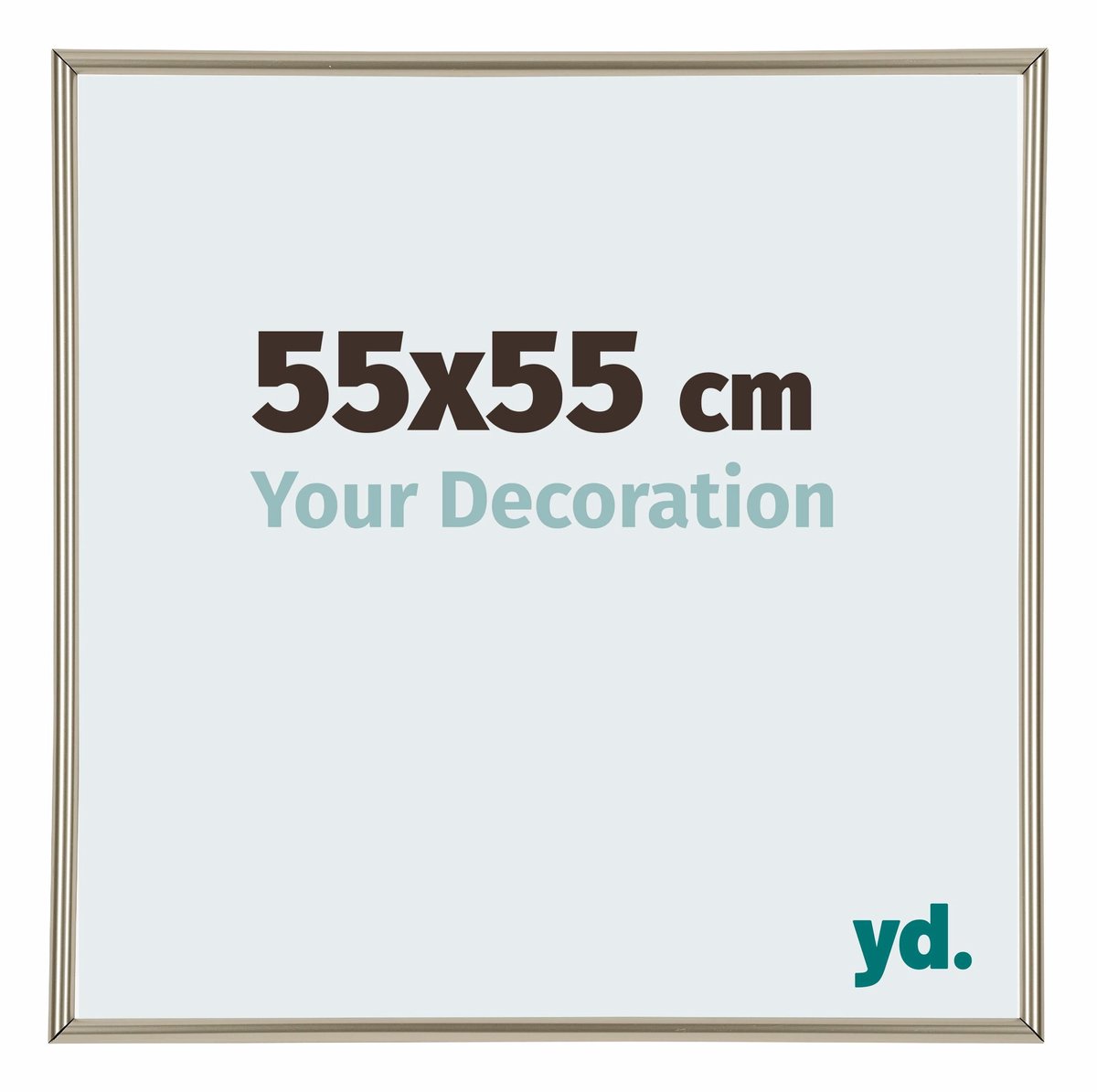 yd. Your Decoration - Fotolijst 55x55 cm - Kunststof - Champagne - Annecy
