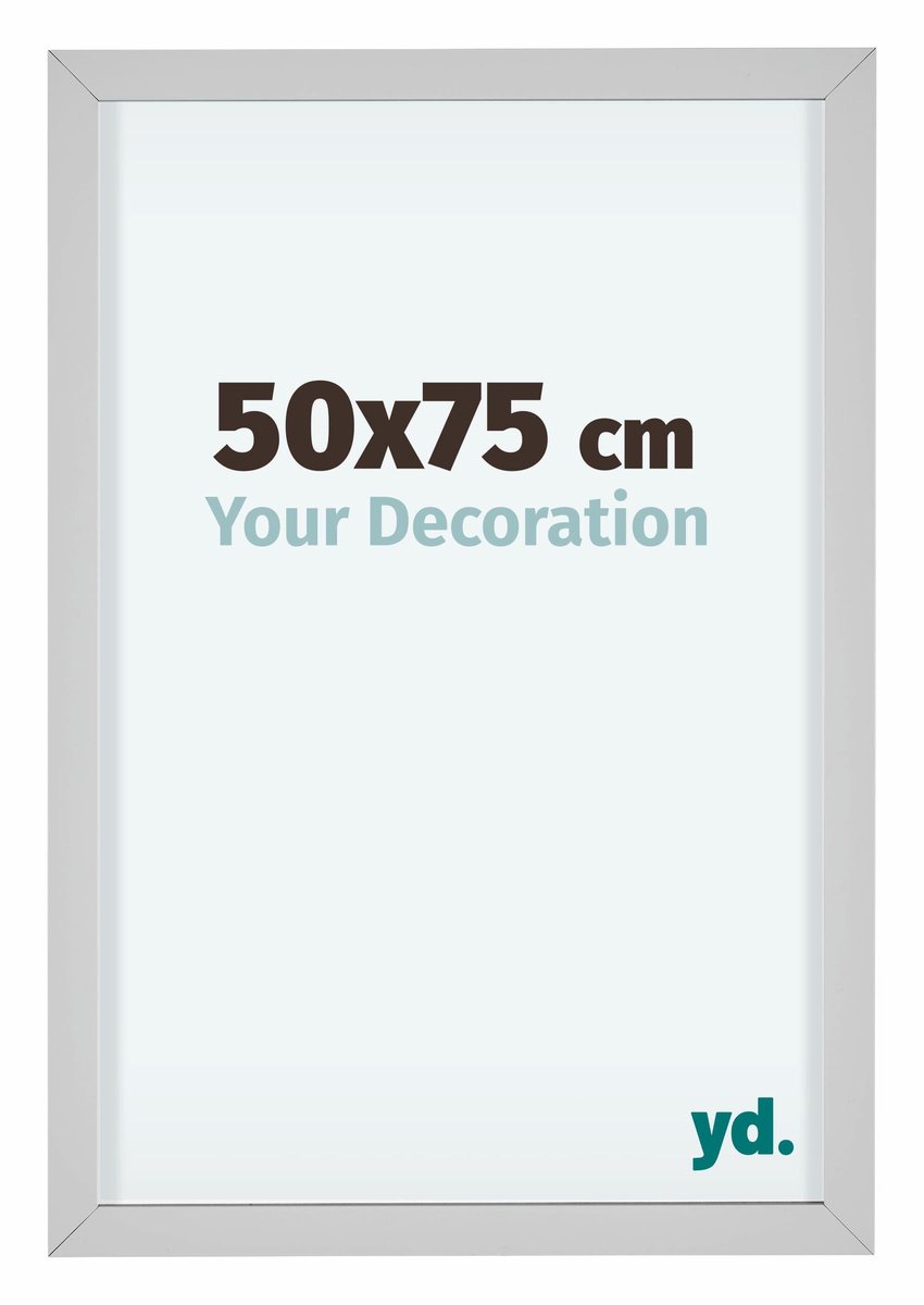 yd. Your Decoration - Fotolijst 50x75 cm - Aluminium - Wit - Virginia