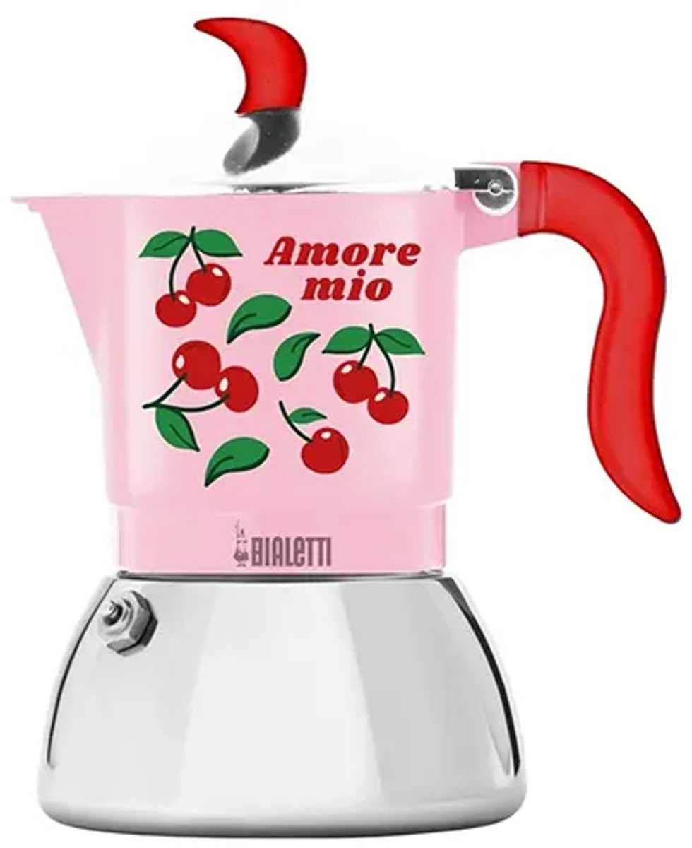 Bialetti Mercato Della Frutta Fiametta Induction Amarena 2-kops