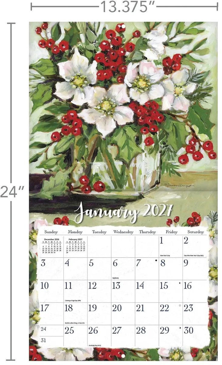 Gallery Florals Kalender 2027