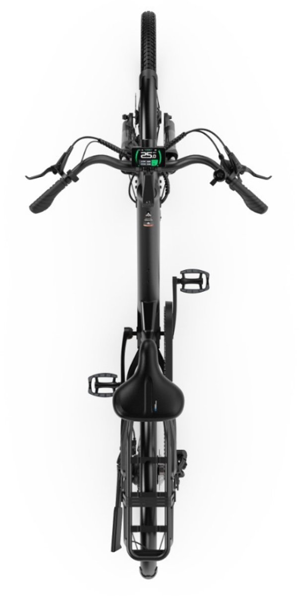 QREATE City Pro - E-bike - Lage Instap - 27.5 Inch - 250W Motor - 7 Versnellingen - 100 km Actieradius - Hydraulische Schijfremmen - Zwart — afbeelding 3