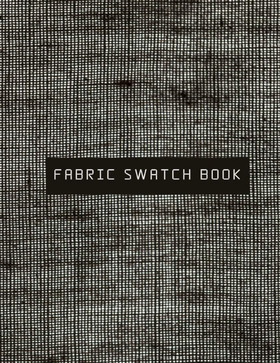 Fabric Swatch Book: Organizer Journal for designers and artists to track fabric samples and inventory - ShopVlot