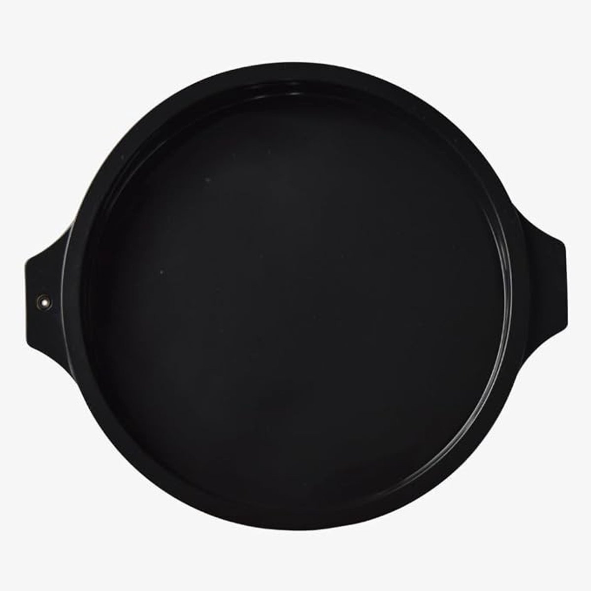 PolkaHome Boterkoekvorm Siliconen - Ø 19 cm - Zwart