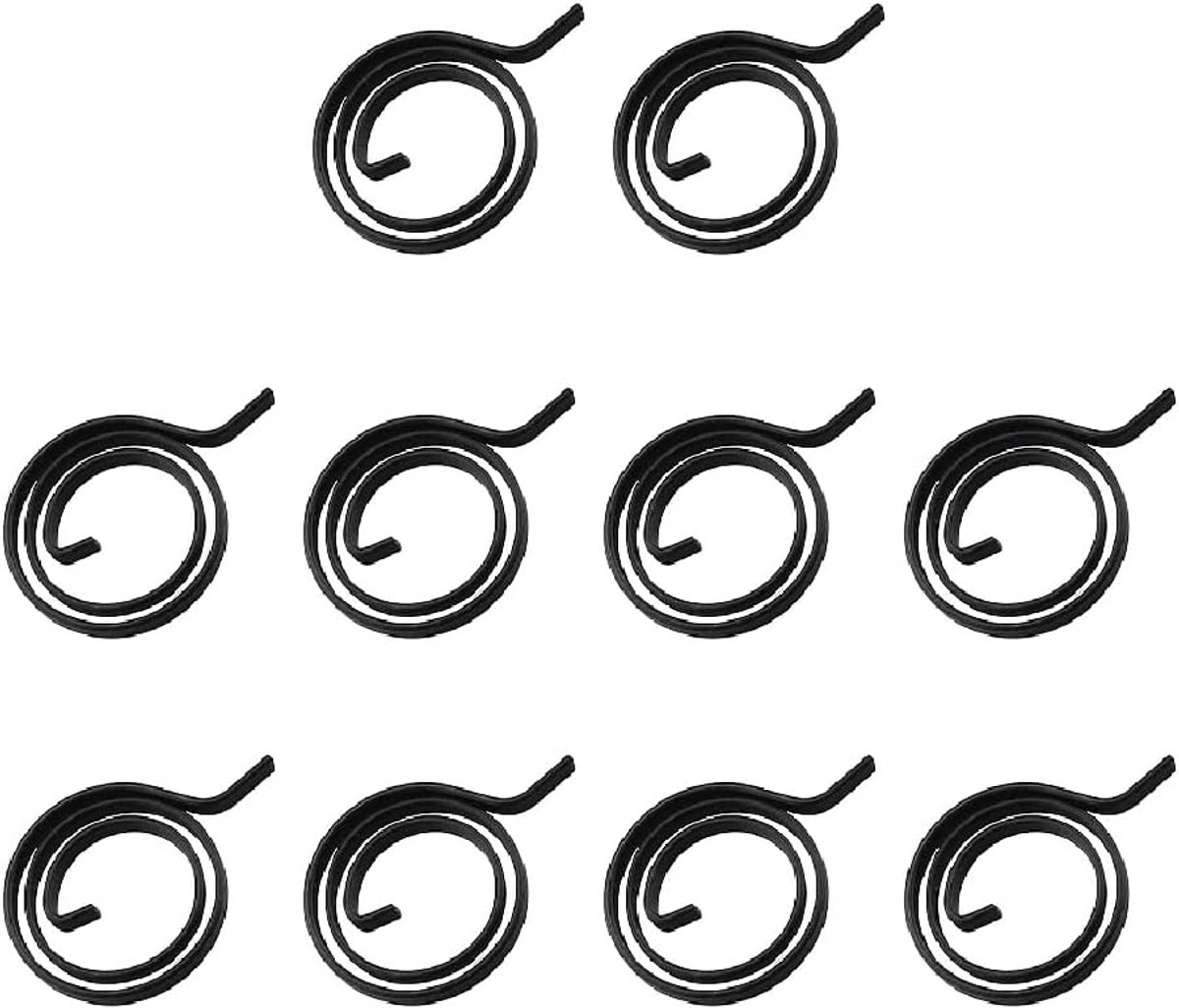 10 Stks Deurklink Veren, 2.5 Turn Coil Deurklink Lente Reparatie Kit, Universele Home Deurklink Interne Spoel Reparatie Lente