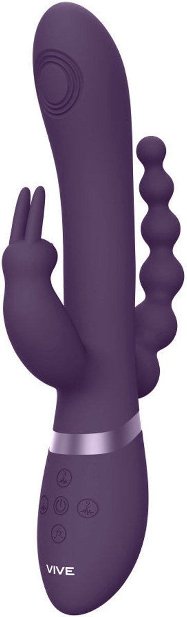 Vive Rine – Luxe Vibrator voor Vaginaal en Anaal – Paars — cadeau in Cadeau-ideeën - foto 3