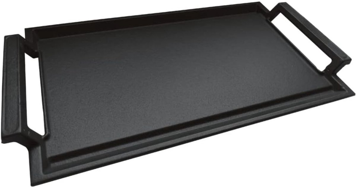 Zolvano® Grillplaat Inductie - Bakplaat - Gietijzer-Zwart