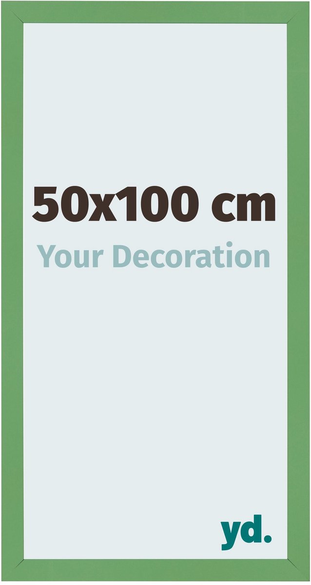 yd. Your Decoration - Fotolijst 50x100 cm - MDF - Groen - Bologna