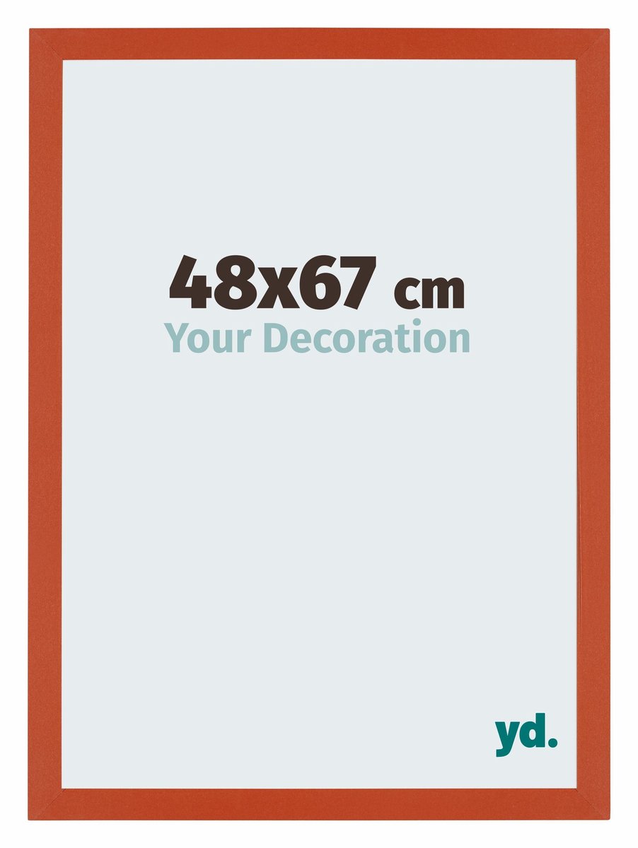 yd. Your Decoration - Fotolijst 48x67 cm - MDF - Oranje - Mura