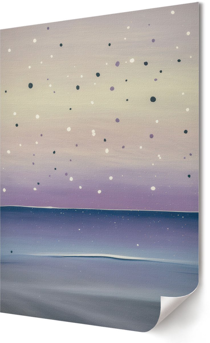 Coloray Polycanvas Wandposter - Lentelantaarn, Fotografie - A2 - Roze Decoratie - Rechthoek - Muurkunst - Woonkamer, Slaapkamer, Kantoor - Klassiek