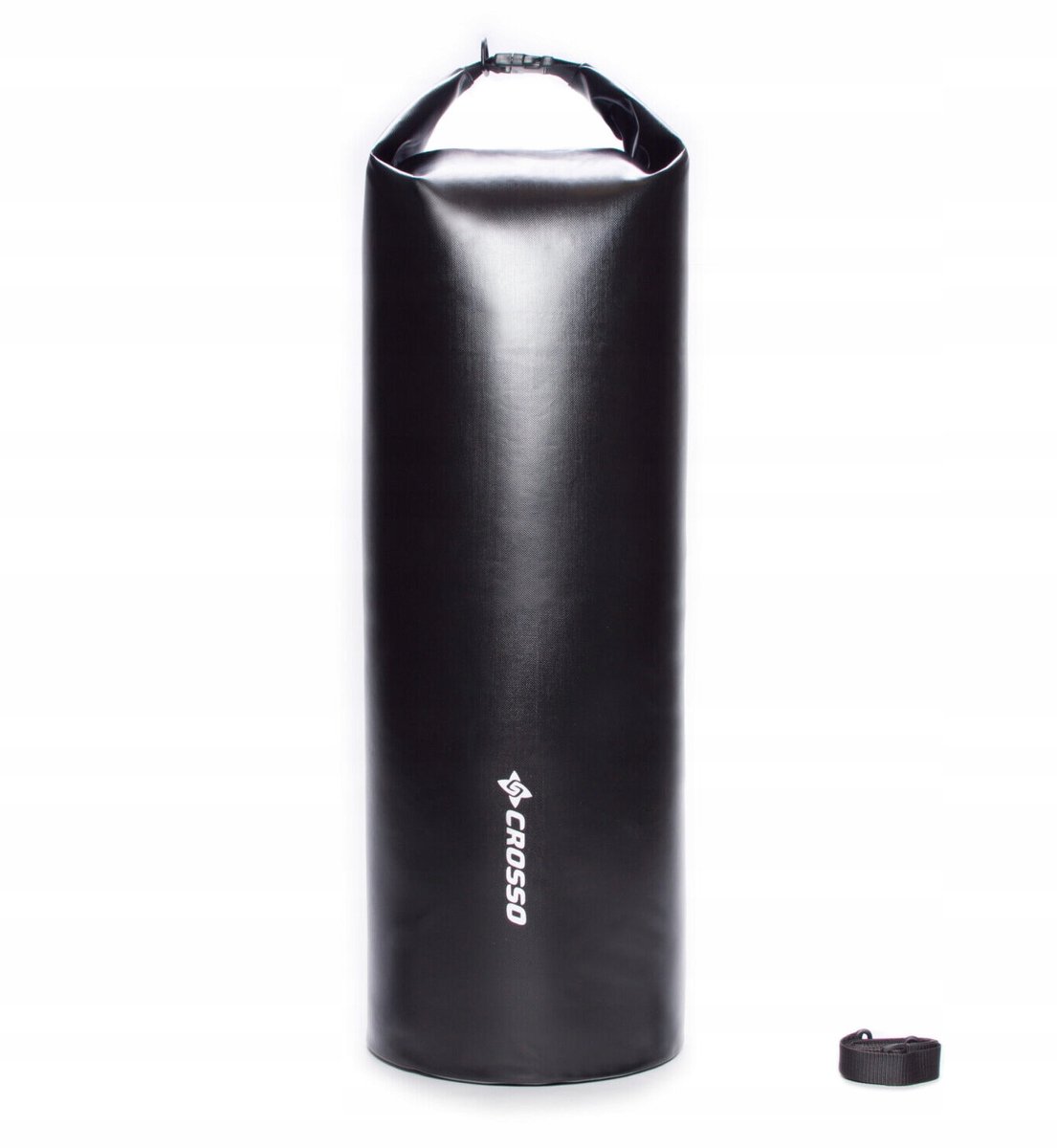 Crosso Dry Bag Zwart 30L - waterdicht Transporttas
