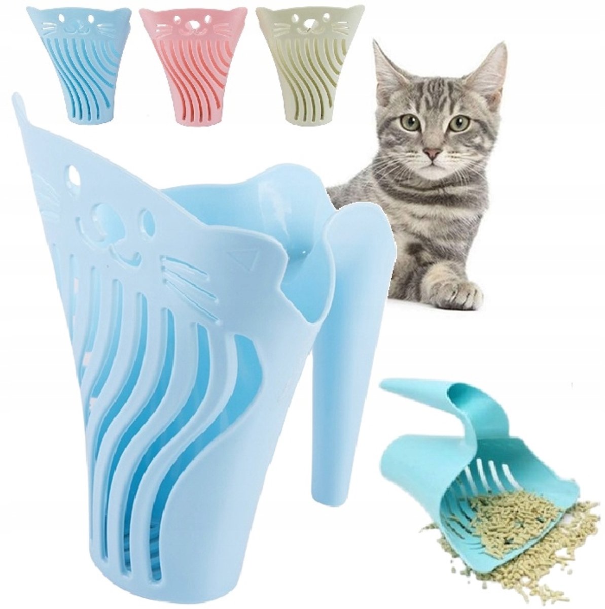 Grote Kattenbak Schep - Efficiënt en Duurzaam