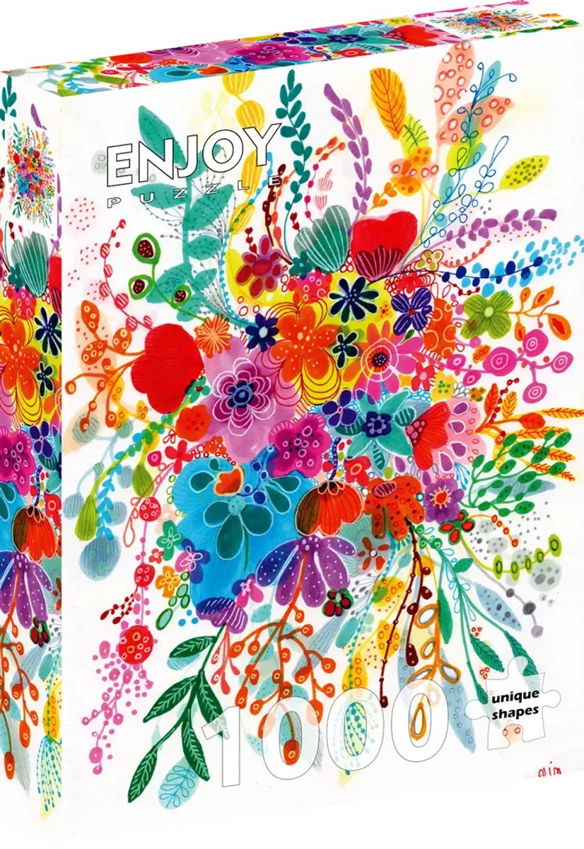 Enjoy Puzzle legpuzzel Bouquet Splash 1000 stukjes bloemen kunst.