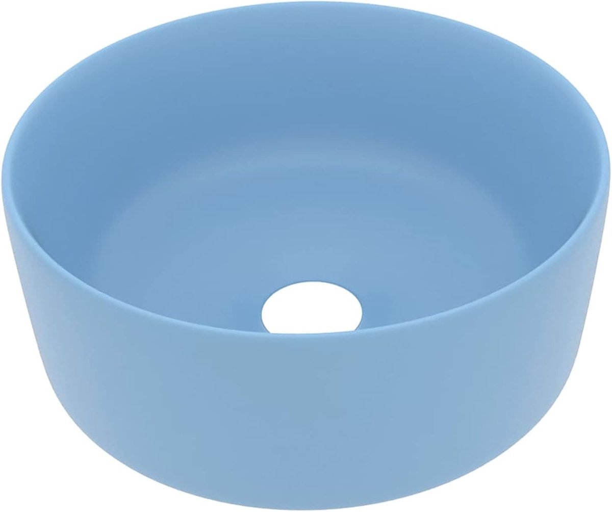 Modern design wastafel, gootsteen van keramiek, sanitair keramiek, badkamer, 40 x 15 cm, 41 x 30 x 12 cm, verkrijgbaar in veel verschillende kleuren