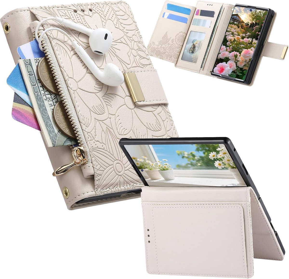 Hoesje voor Samsung Galaxy Z Fold8 - HYY Wit