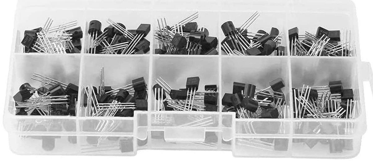 250 NPN PNP Transistoren, 10 Modellen voor Elektronica
