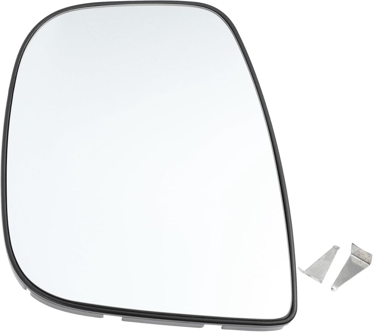 Dailygoods - Achteruitkijkspiegel - Vervangend glas - Verwarmd - Wit - Auto spiegel glas - Geschikt voor Citroen Berlingo 2012-2018 en Dispatch 2016-2