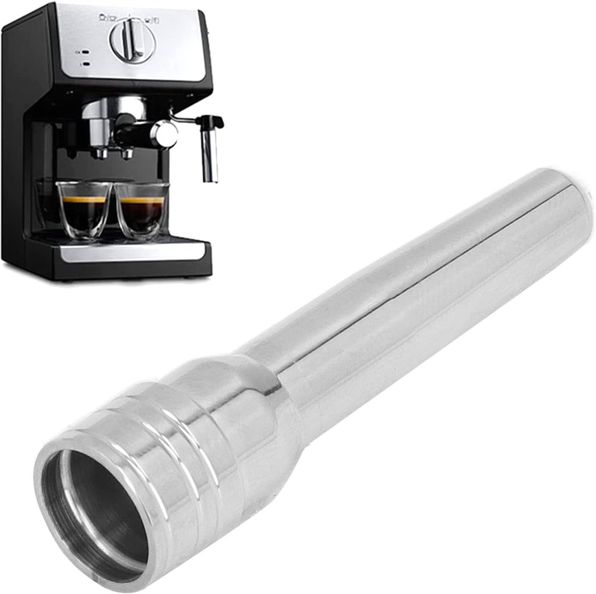 Vervanging van de Stoompijp van de Koffiemachine, Automatische Stoompijp van Het Koffiezetapparaat, Roestvrijstalen Stoompijpje voor EC680 685 ECP3420