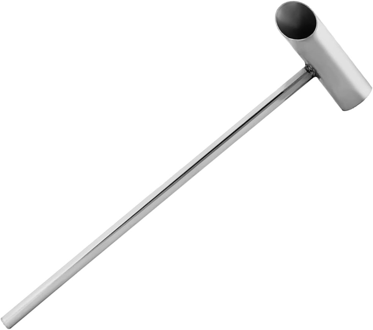Katoenen Suikerspin Lepel van RVS, Veilig Lang Handvat, Reserveonderdeel voor Suikerspinmachine, 31.5 x 8.5cm, Ideaal voor Feesten en Evenementen