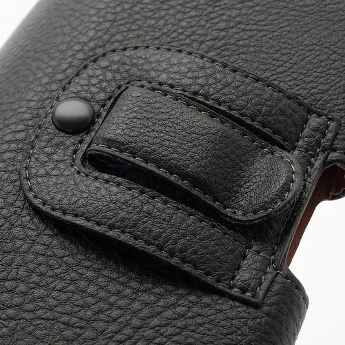 riemclip synthetisch leer horizontale premium voor kingzone k1s / k1 turbo - zwart