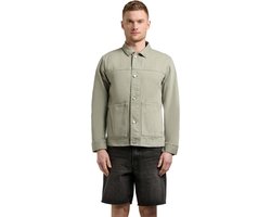 Khujo Modieuze jeansjas voor heren, lichte overgangsjas, knoopbare mouwuiteinden, Barto, S-XXL