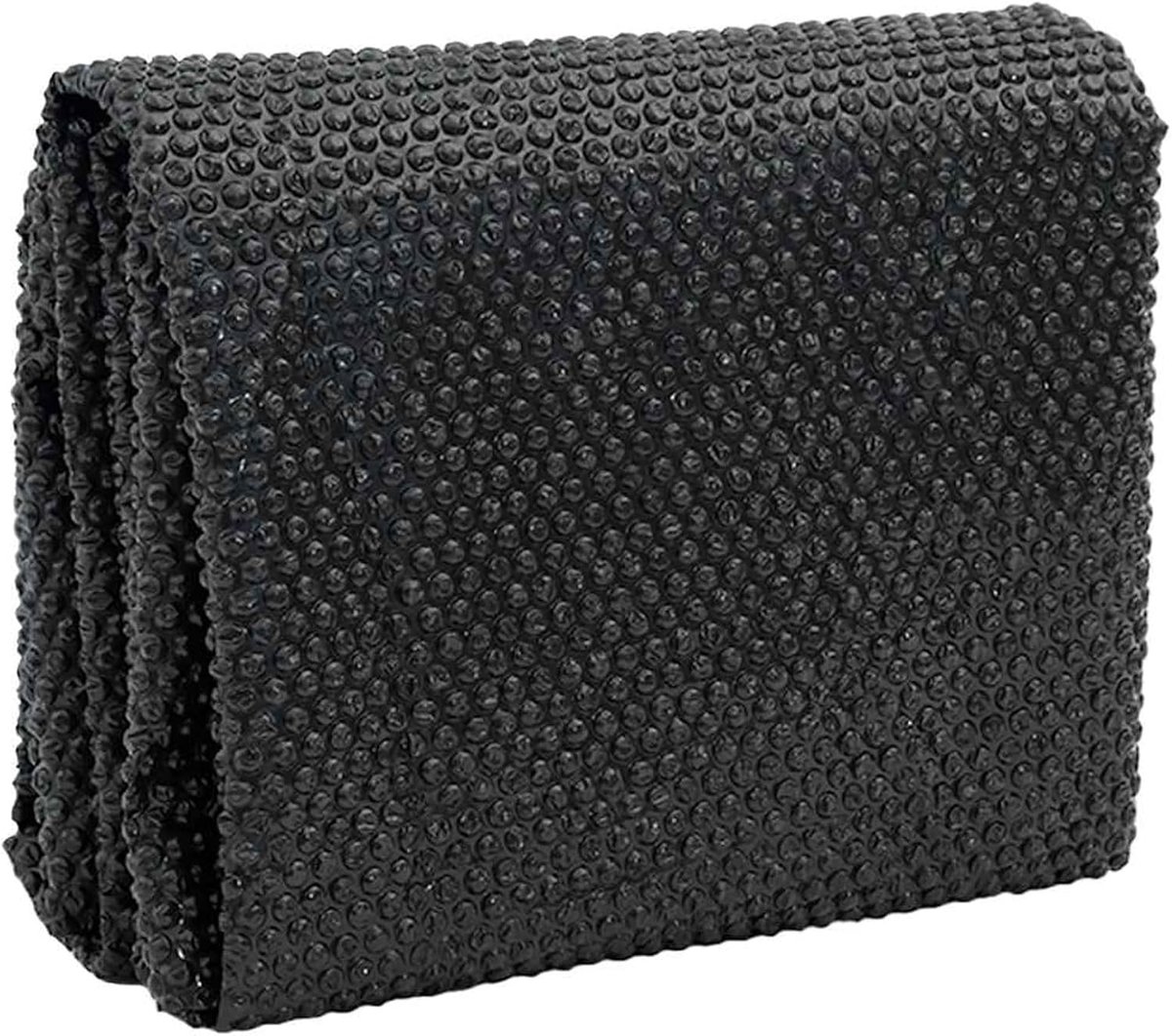 Zwembadzeil, afdekzeil, warmtezeil, zonnezeil, zonnezeil, zonnezeil, zonneverwarming, zwembadverwarming, zwembadhoes, zwart, 250 cm, PE
