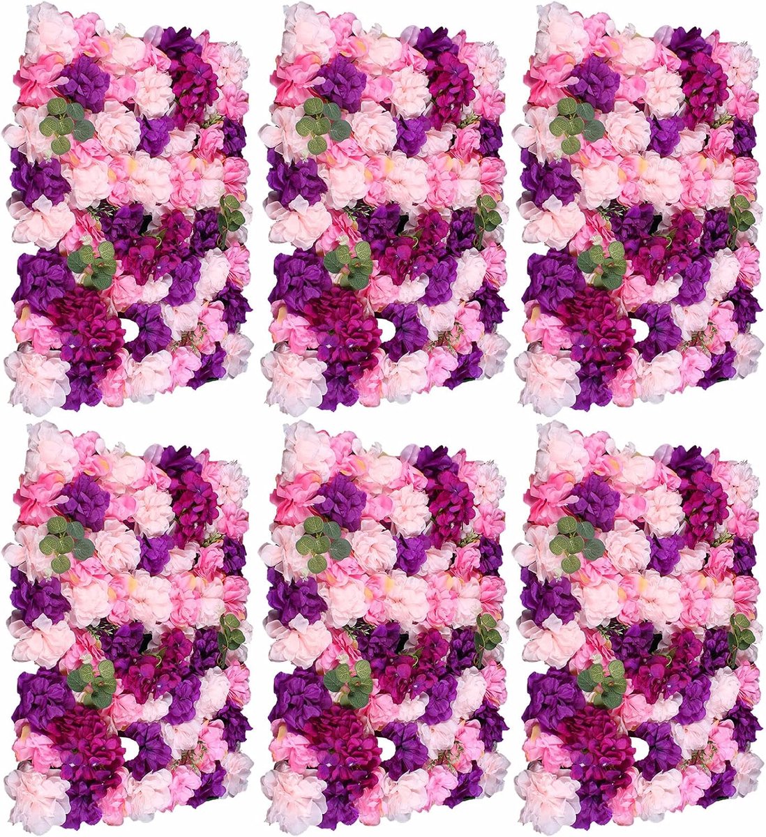 Kunstbloemenwand, 40 x 60 cm, kunstzijden roos, bruiloft, straat, achtergrond, decoratie, rozen, decoratie, bloemen, zijden bloemen, rozenwand