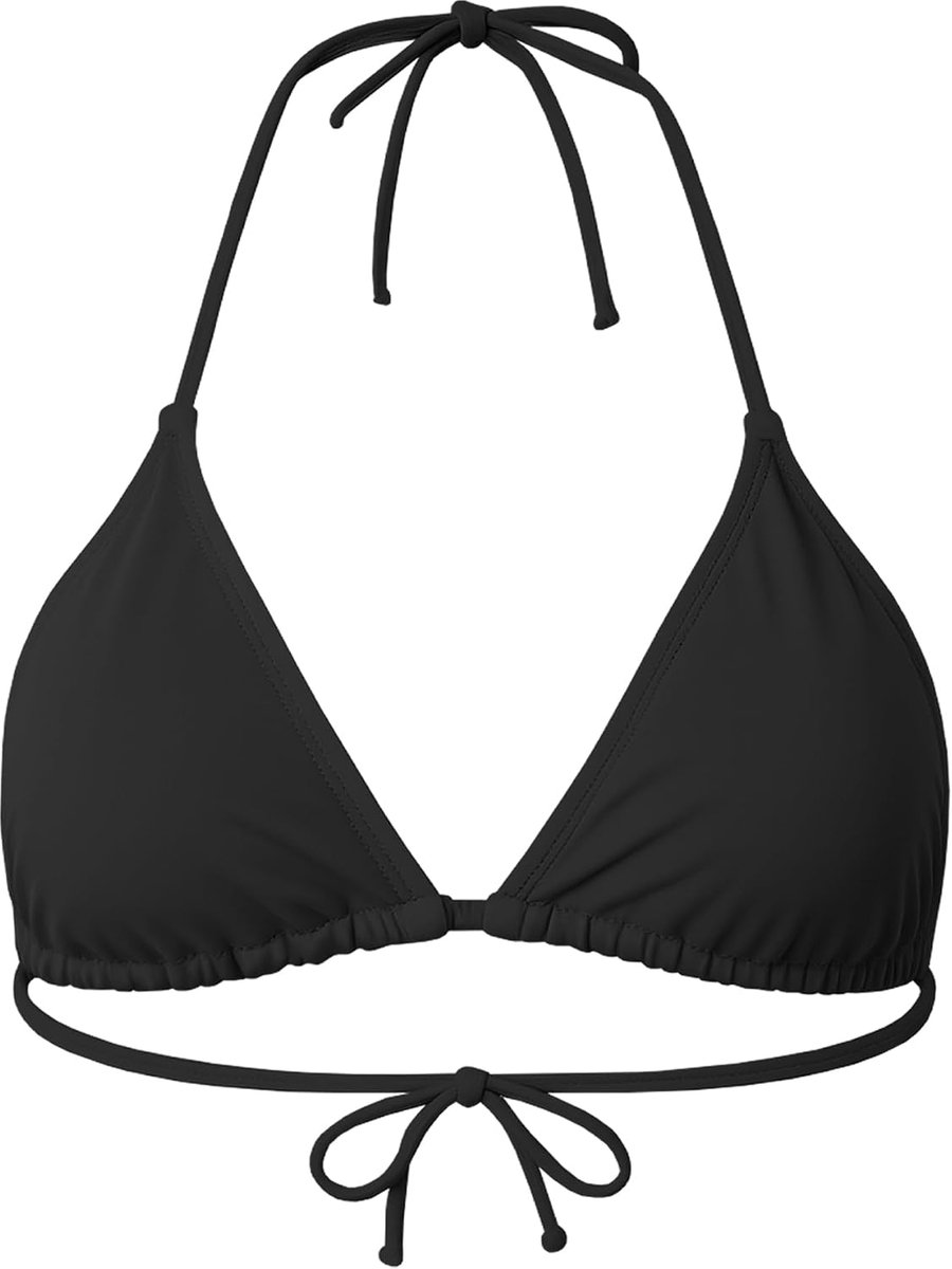 Dames bikini driehoek top halter & bikini brief met veters - Beachwear