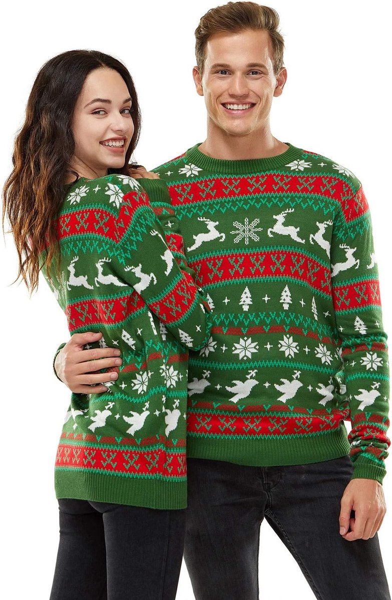Unisex Mens/Womens Hoodie 3D Printed Pullover Christmas Long Sleeve Sweatshirt,M,Multi-18010 Dames Trui