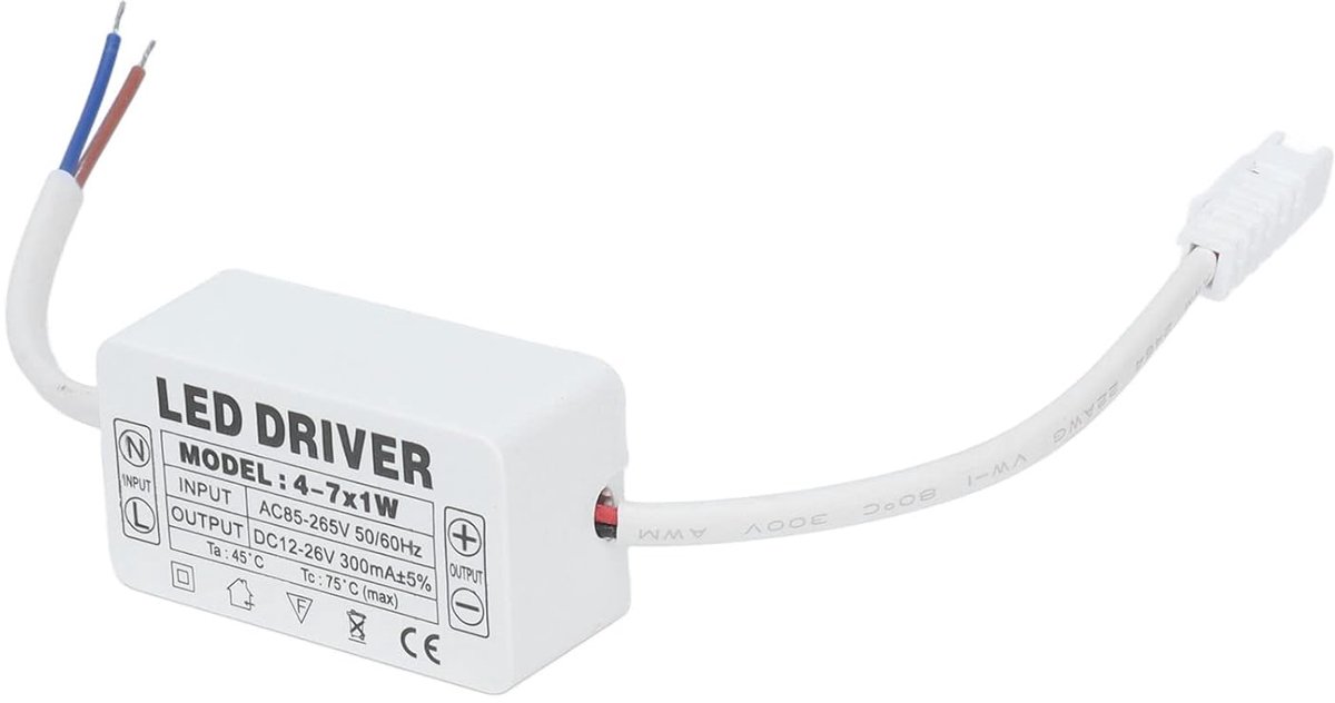 Constante Stroom 300mA Voedingstransformator voor Doe-het-zelf 4-7X1W Lampkralen