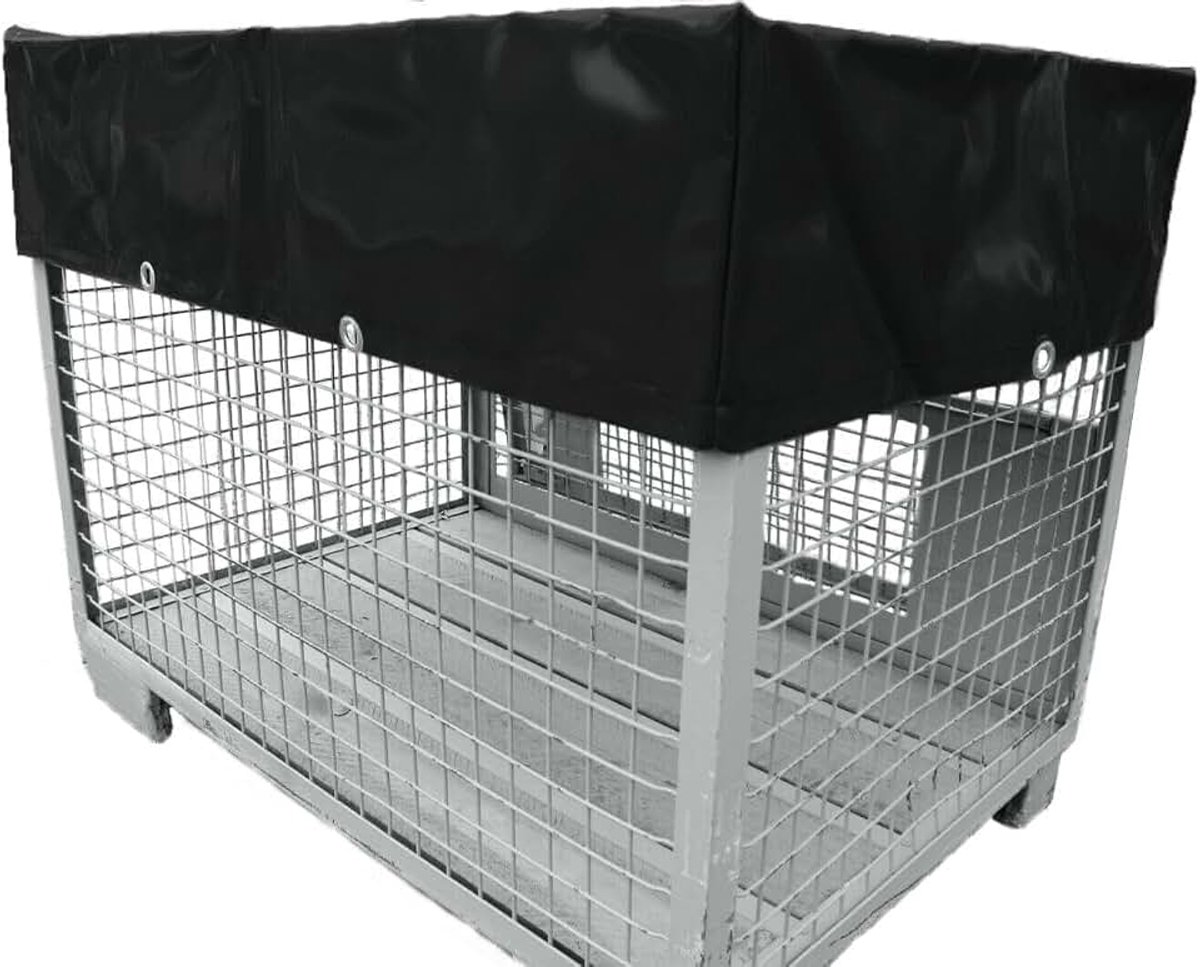 Afdekking van hoogwaardige pvc-folie - vrachtwagenzeil 900 g/m² 125 x 85 x 27 cm - extreem scheurvast en robuust - stofbescherming - waterdicht - weerbestendig - beschermhoes dekzeil