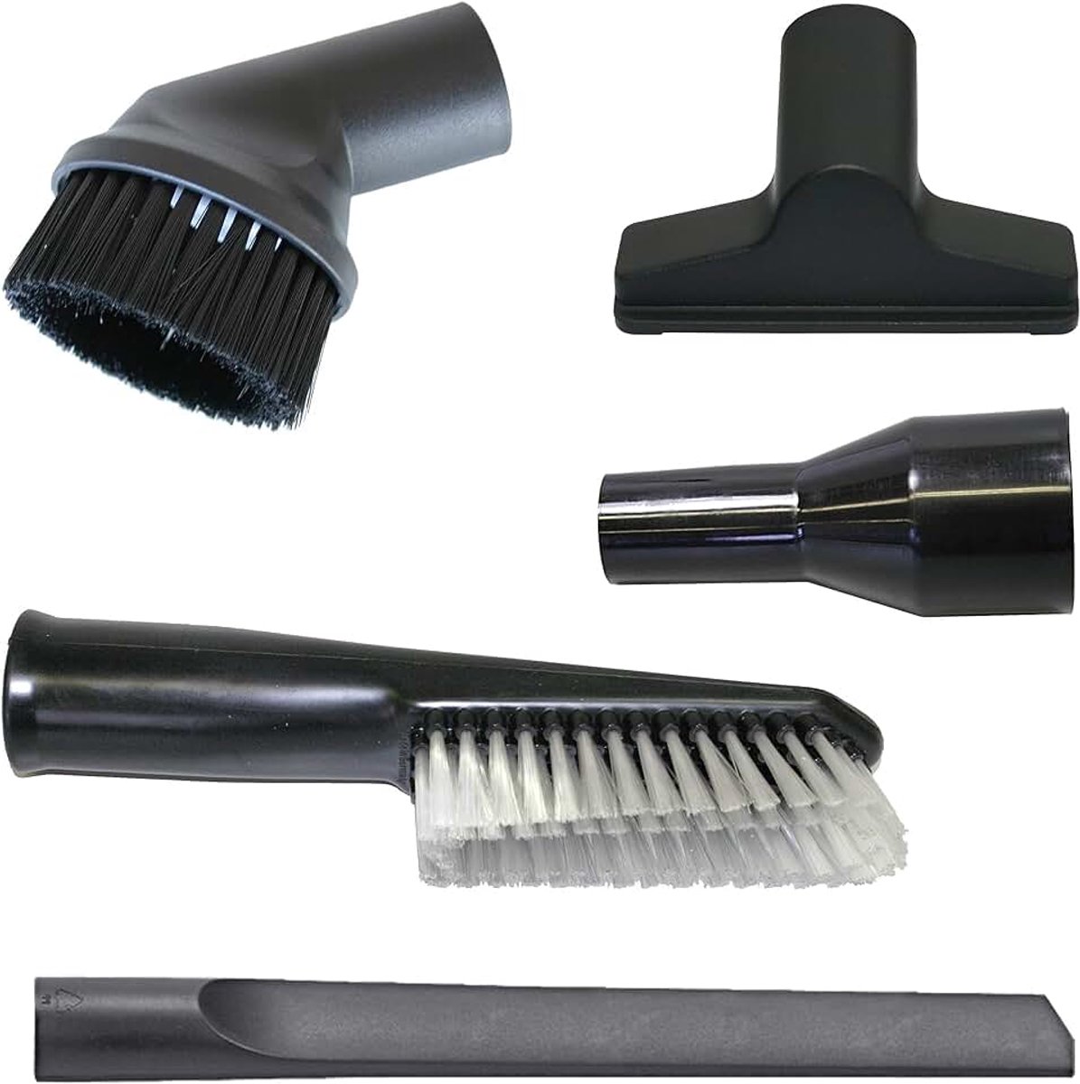 Mondstukkenset 35/49 (5-delig, met voegenzuigmond, zuigborstel, poolmondstuk, adapterstuk, robuust materiaal)