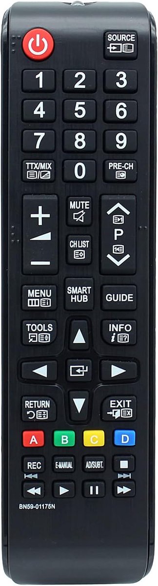 Afstandsbediening Vervanging voor Samsung LED LCD 3D Smart TV UA48JS8000 UA55JS8000 UA65JS8000 UA48JU7000 UA50JU7000 UA55JU7000 UA65JU7000 A75JU77 000 UA55JU7500