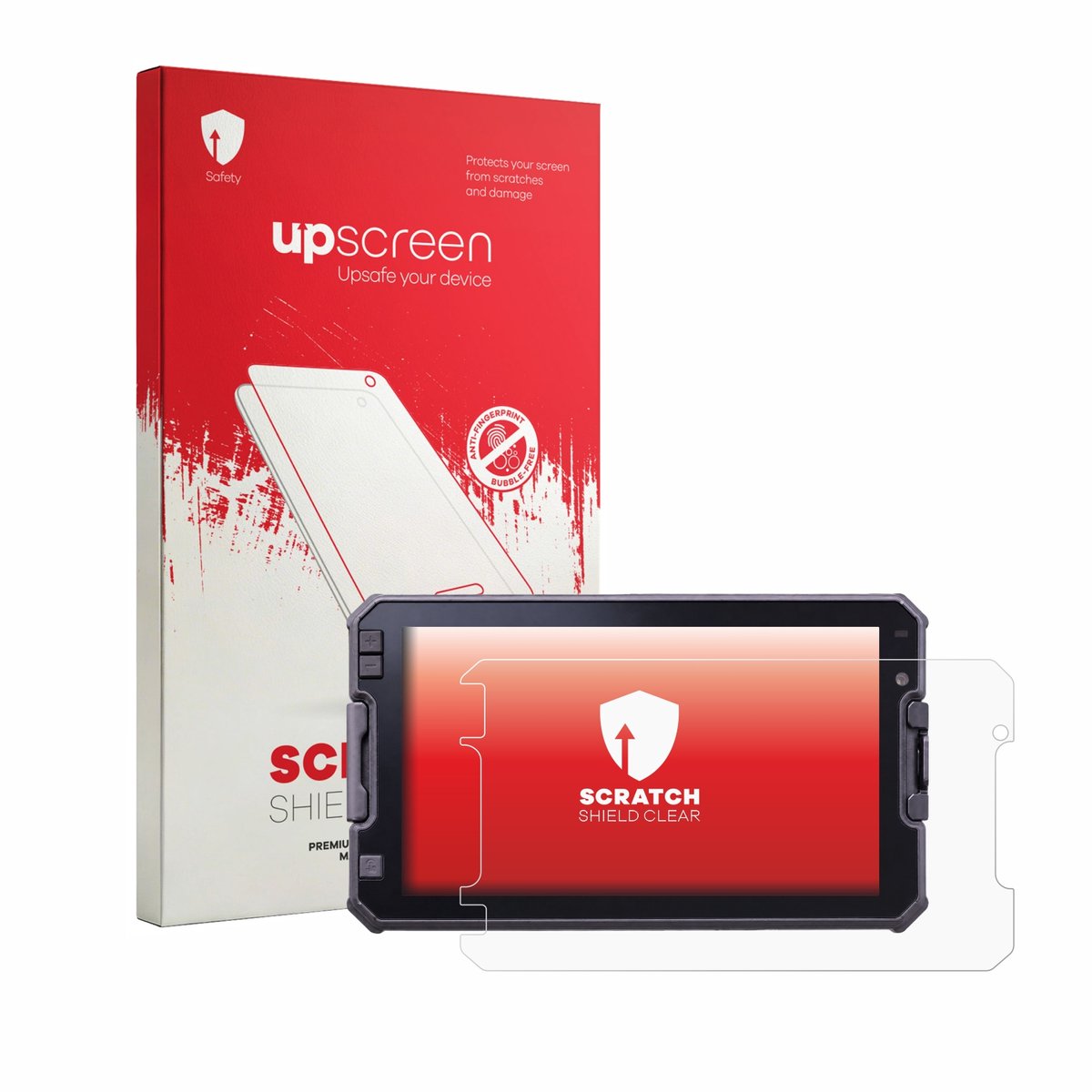 upscreen - Screenprotector voor DMD NOR7E 7" - Folie Beschermfolie transparant