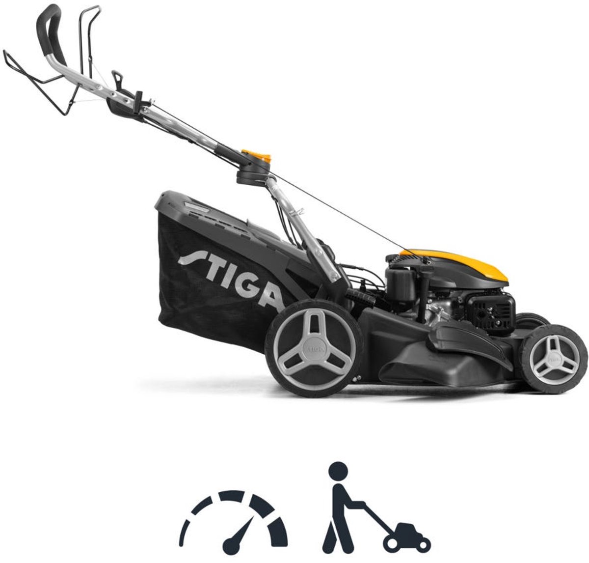 STIGA Combi 955 V Grasmaaier - Benzine - 53 cm - zelfrijdend thumbnail 2