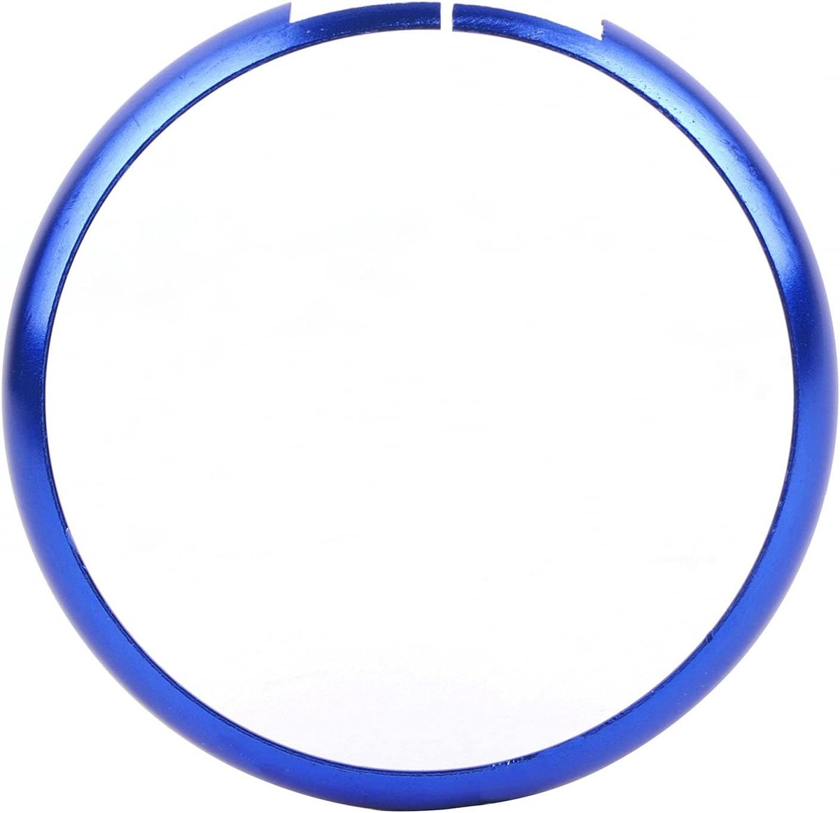 Sleutelhanger Ringhoes, Akozon Smart Aluminium Sleutelring Velg Trim Cover Vervanging voor Mini R55 R56 R57 R58 R59 R60 (Marineblauw)