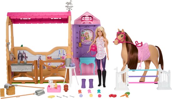 Barbie speelset met paard