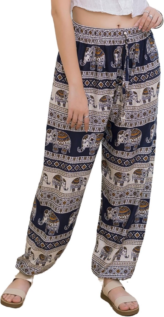 Vrouwen Harem Yoga Broek Boho Zomer Vloeiende Kleding Hoge Taille Joggers Lounge Strand Baggy Casual Bohemian Outfits
