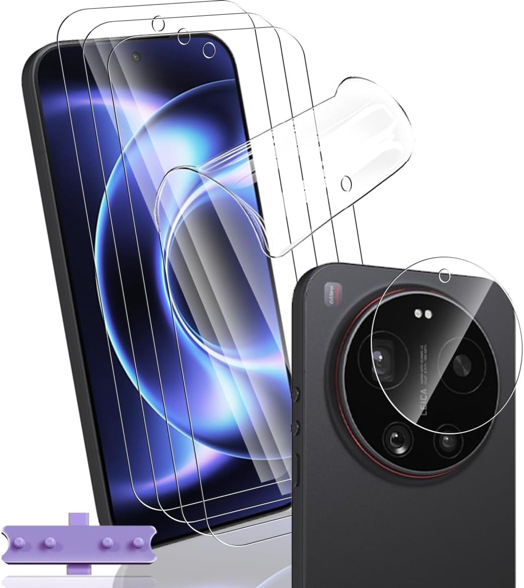 Displaybeschermfolie voor Xiaomi 17 Ultra niet-gehard glas