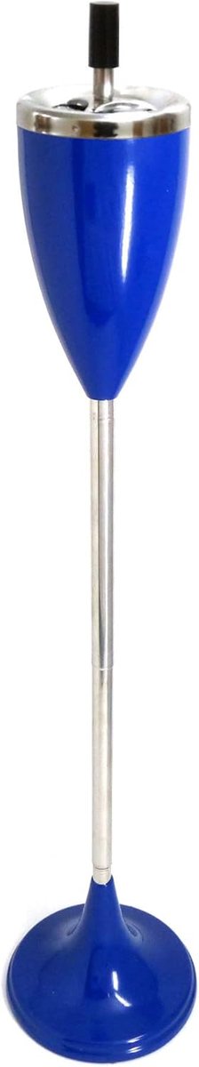 70 cm asbak asbak met standaard voor binnen en buiten, blauw