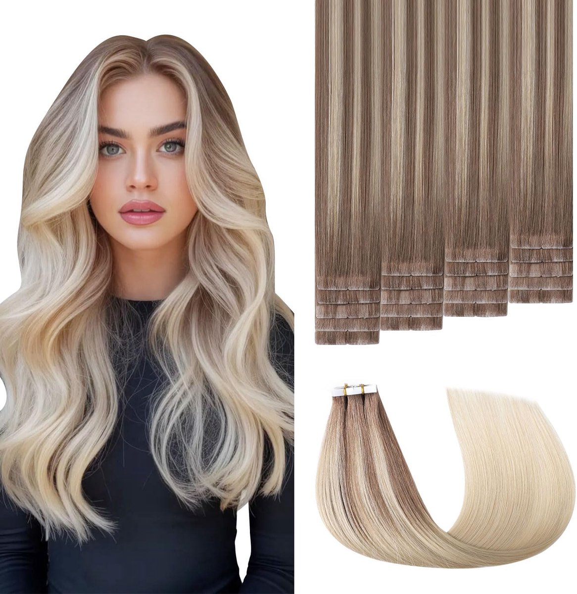 Haarextensies van echt haar