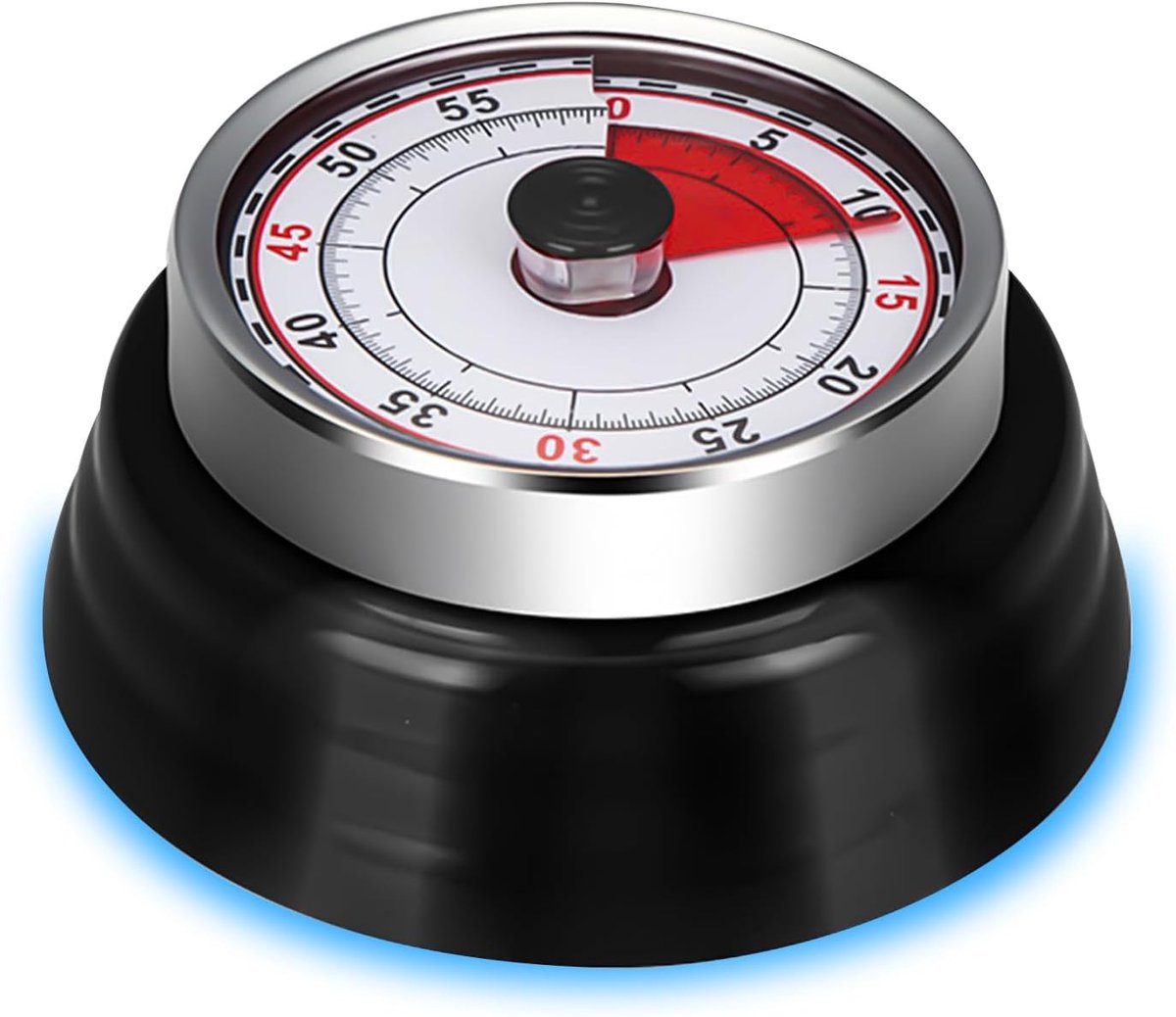 Keukentimer, magnetische keukenwekker, keukentimer, visuele timer voor kinderen, geen batterijen nodig, ideaal voor het koken en leren van sport