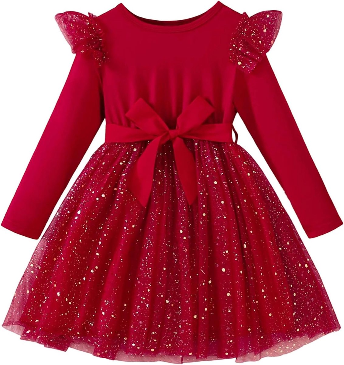Prinsessenjurk voor meisjes, ceremonie, avond, lang, kant, bloemen, communie, feest, ontvangst, kinderen, gelegenheid A50