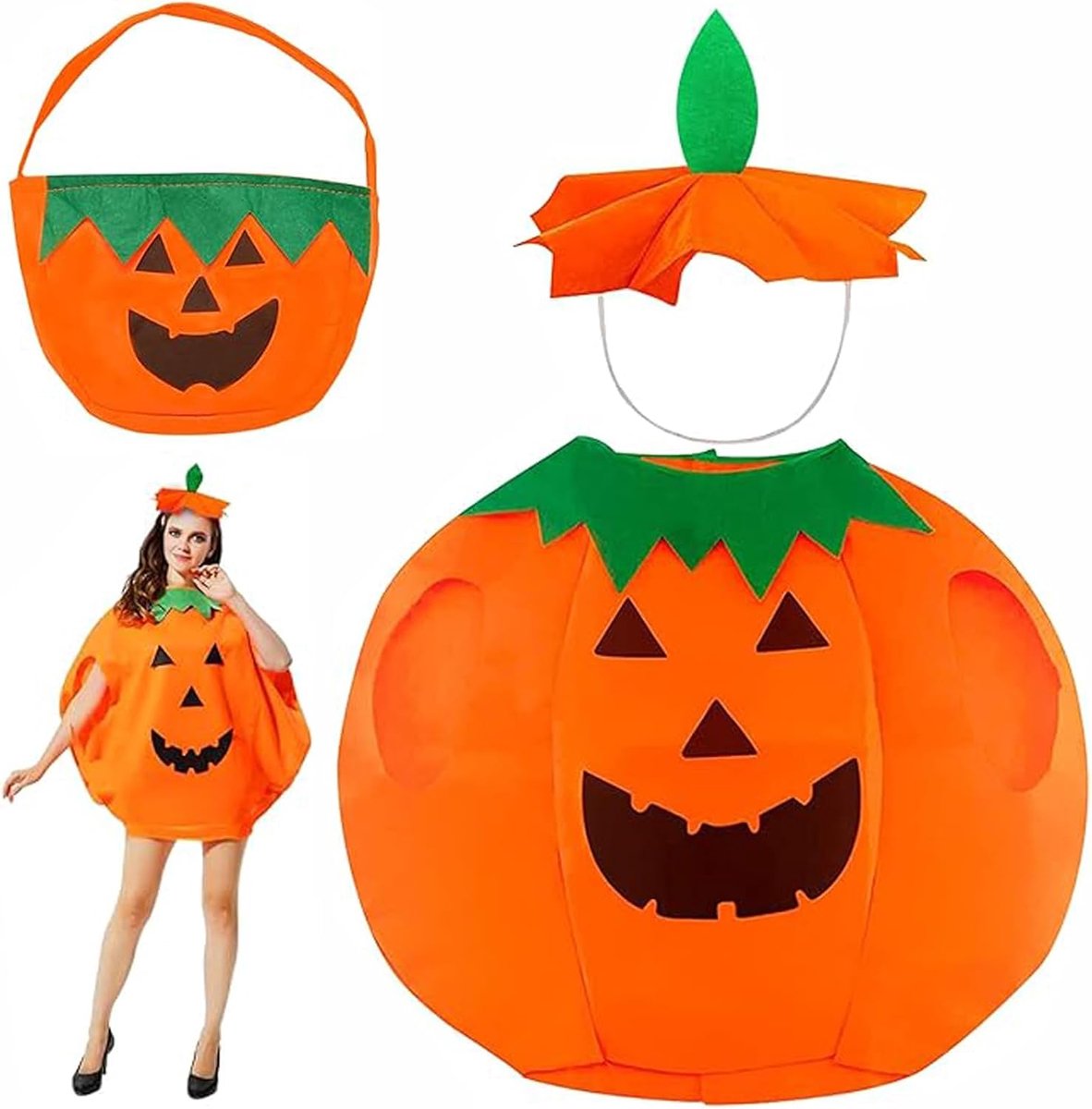 Halloween pompoen kleding