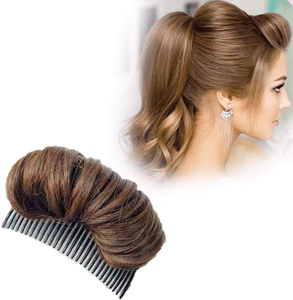 It Up Volume haarbasis, voor dames, volume kussen, opgestoken kapsel, haarstyling, knot, haarkussen, doe-het-zelf kapsel